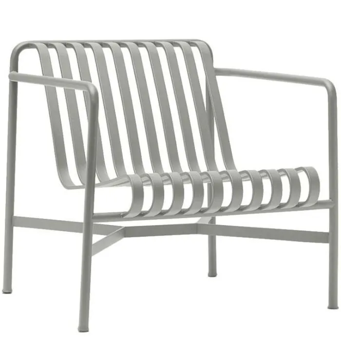 HAY Palissade Lounge Chair Low stoel-Sky Grey Dagaanbieding