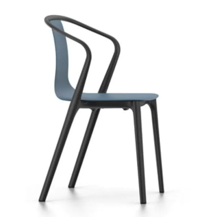 Dagaanbieding Vitra Belleville Armchair stoel-See blue