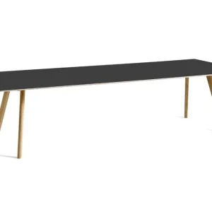 Veilige Betaling Hay Copenhague CPH30 water-based gelakt eiken tafel-Black-300x120 cm