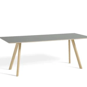 Weekendaanbieding Hay Copenhague CPH30 water-based gelakt eiken tafel-Grey-200x90 cm