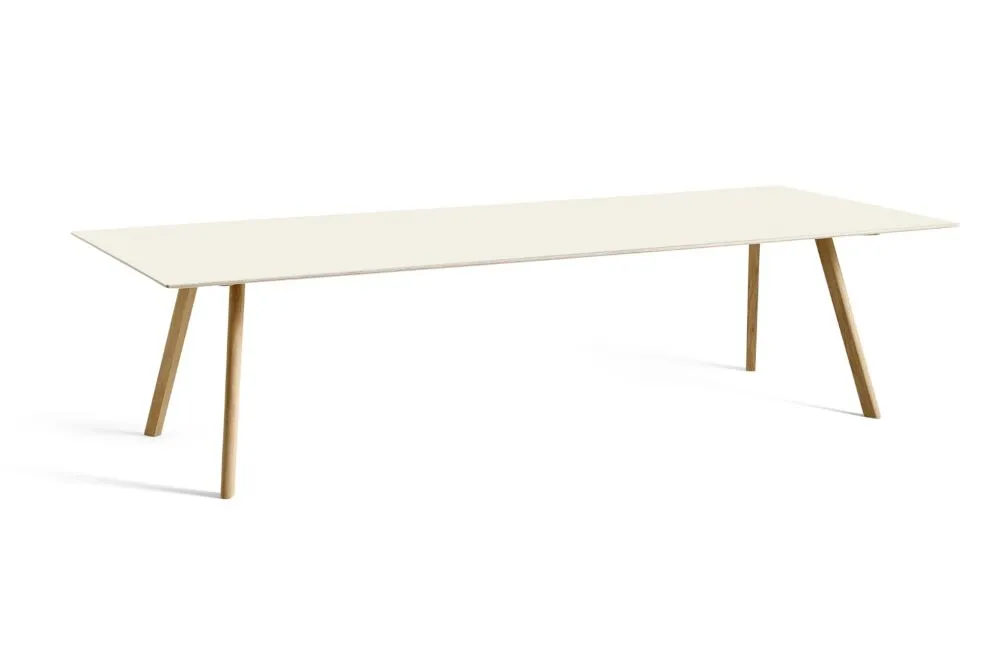Hay Copenhague CPH30 water-based gelakt eiken tafel-Off-white-300x120 cm Speciale Aanbieding