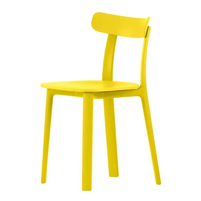 Vitra All Plastic stoel-Yellow Direct Verzonden