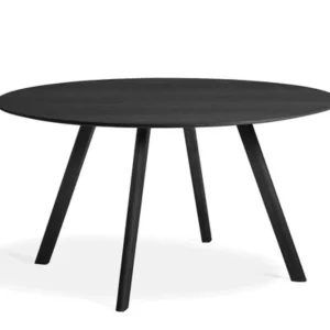 Seizoensaanbieding Hay Copenhague CPH25 zwart water-based onderstel tafel-Eiken-zwart