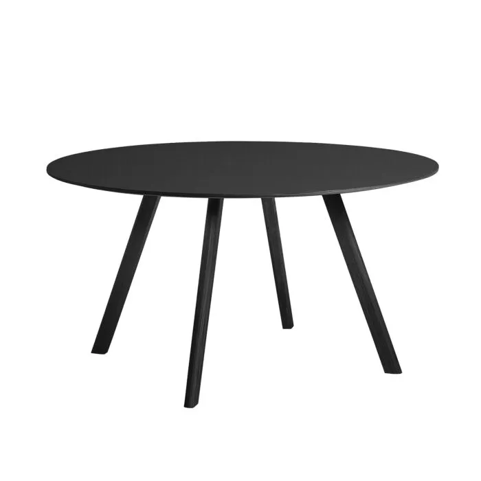 Speciale Aanbieding Hay Copenhague CPH25 zwart water-based onderstel tafel-Zwart Lino