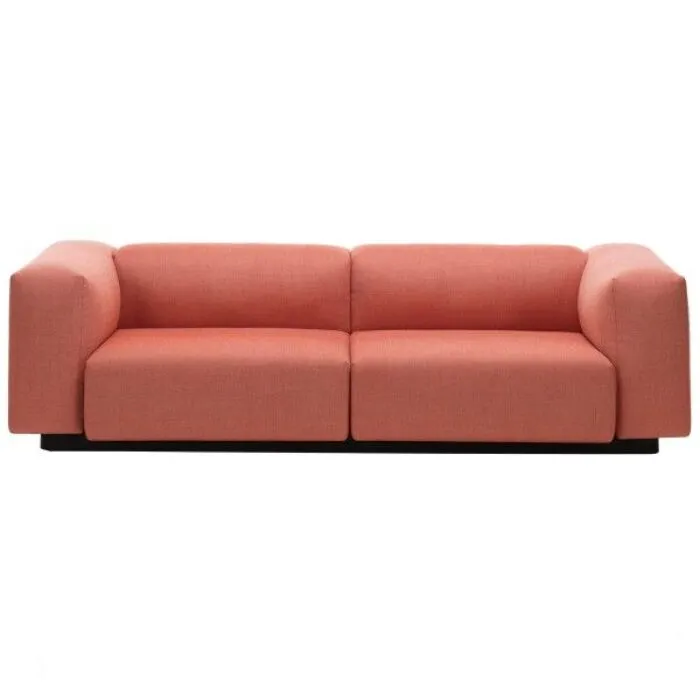 Vitra Soft Modular 2-zits bank-Volo brick Must-Have