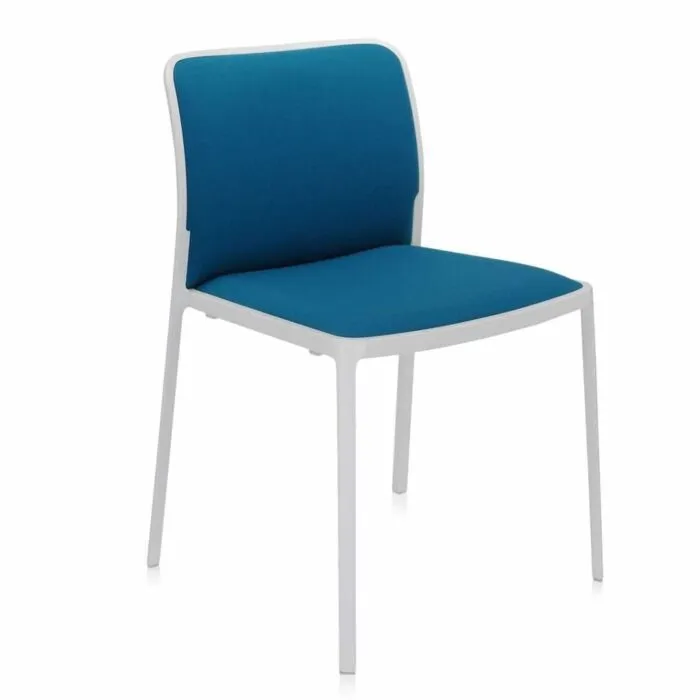 Kartell Audrey Soft wit stoel-Wit-octaangroen-Zonder armleuning Korting
