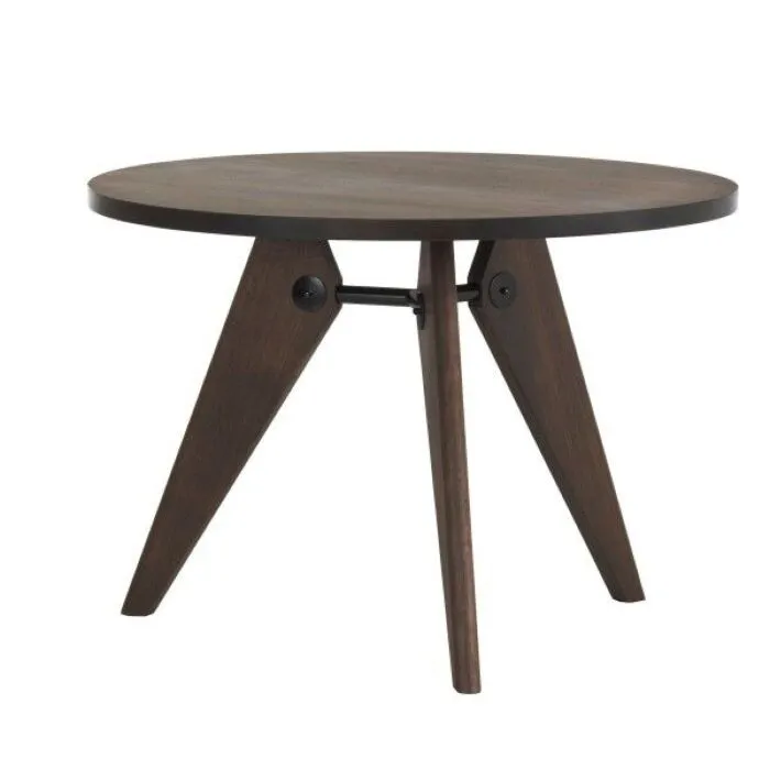 Vitra Gueridon eetkamertafel 105-Gerookt eiken Goedkoop