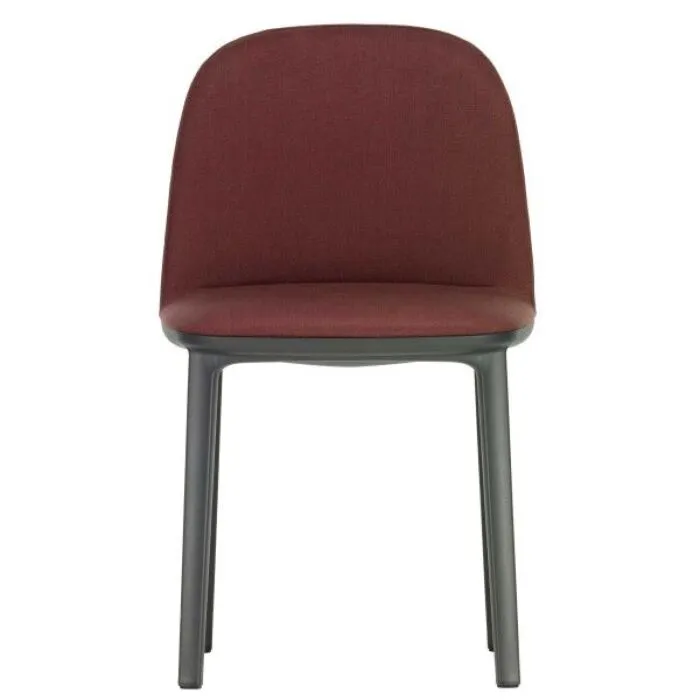 Vitra Softshell Side stoel-Linho kastanje Premium