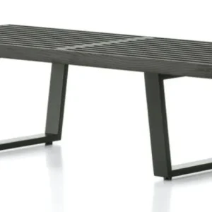 Fabrieksprijs Vitra Nelson Bench bank-122x47 cm-Essen zwart
