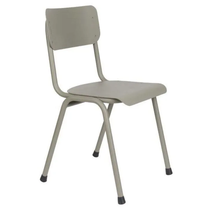 Zuiver Back to School outdoor stoel-Moss grey Seizoensaanbieding