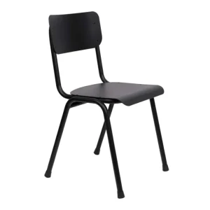 Zuiver Back to School outdoor stoel-Black Op = Op