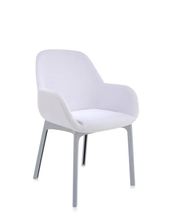 Beperkte Voorraad Kartell Clap stoel-Licht grijs-Grijs