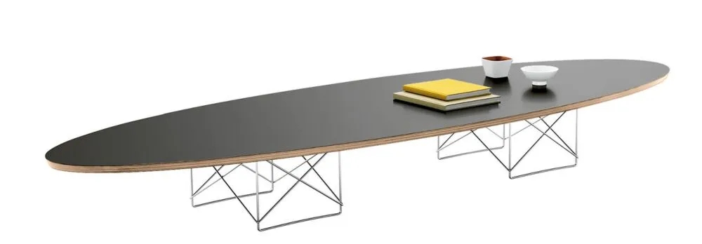 Exclusieve Aanbieding Vitra ETR salontafel-Zwart