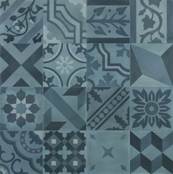 Marazzi D_Segni Blend Blauw mat 20X20cm ( 1595043 ) Direct Beschikbaar