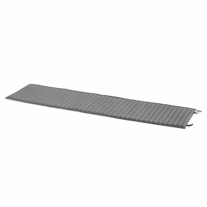 Seizoensaanbieding HAY Palissade Outdoor lounge stoel quilted kussen-Anthracite