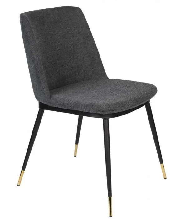 vanHarte Lionel eetkamerstoel-Dark grey Premium