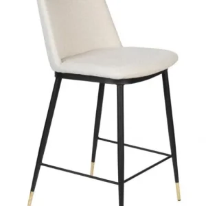 Uitverkoop vanHarte Lionel barkruk-Beige-Zithoogte 65 cm