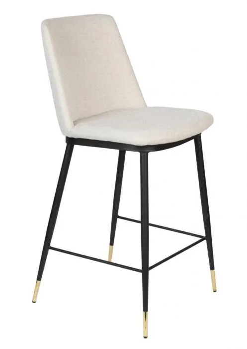 Uitverkoop vanHarte Lionel barkruk-Beige-Zithoogte 65 cm