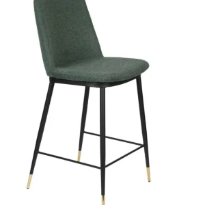 Goedkoop vanHarte Lionel barkruk-Dark green-Zithoogte 65 cm