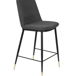 vanHarte Lionel barkruk-Dark grey-Zithoogte 65 cm Premium