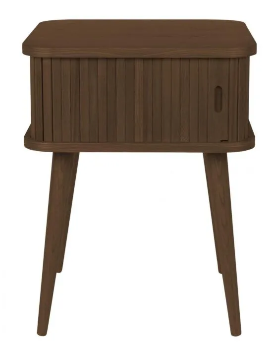 Hoge Kwaliteit Zuiver Barbier bijzettafel-Walnoot