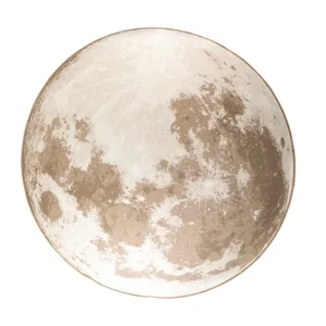 Voordeelprijs Zuiver Moon vloerkleed-Soft latte-Ø 200 cm