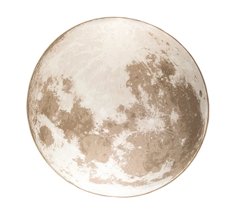 Zuiver Moon vloerkleed-Soft latte-Ø 280 cm Betaalbaar