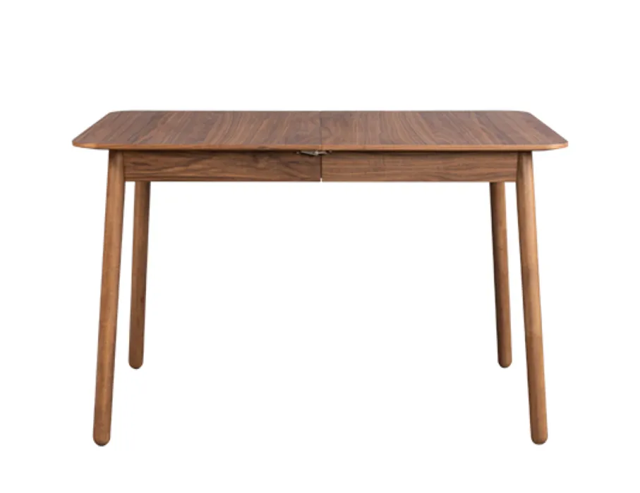 Zuiver Glimps Walnut uitschuifbare tafel-120/162x80x76 cm Shop Nu