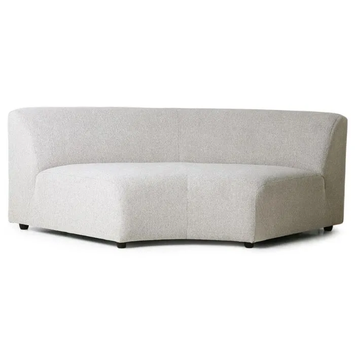 HKliving Jax bank element rond-Licht grijs Korting