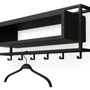 Spinder design School 80 wandkapstok -Zwart Seizoensaanbieding
