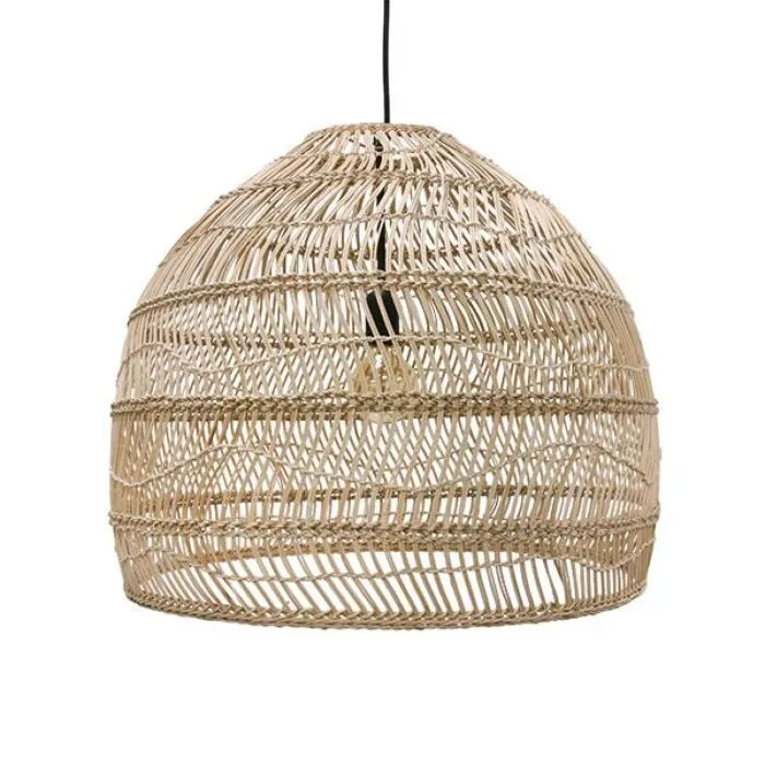 HKliving Wicker Ball hanglamp-Naturel-∅ 60 cm Populair