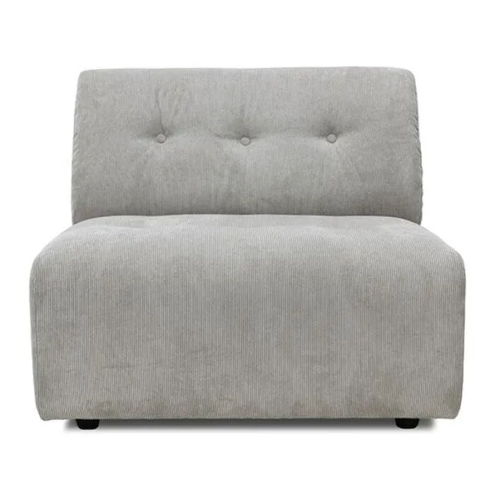 HKliving Vint bank element midden-Crème Koop Online