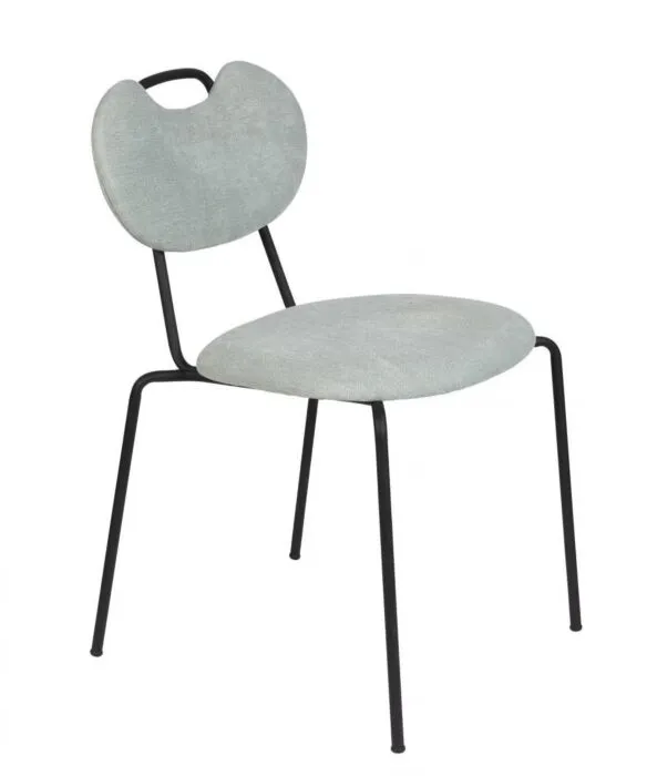 Lage Prijs vanHarte Aspen eetkamerstoel-Light green