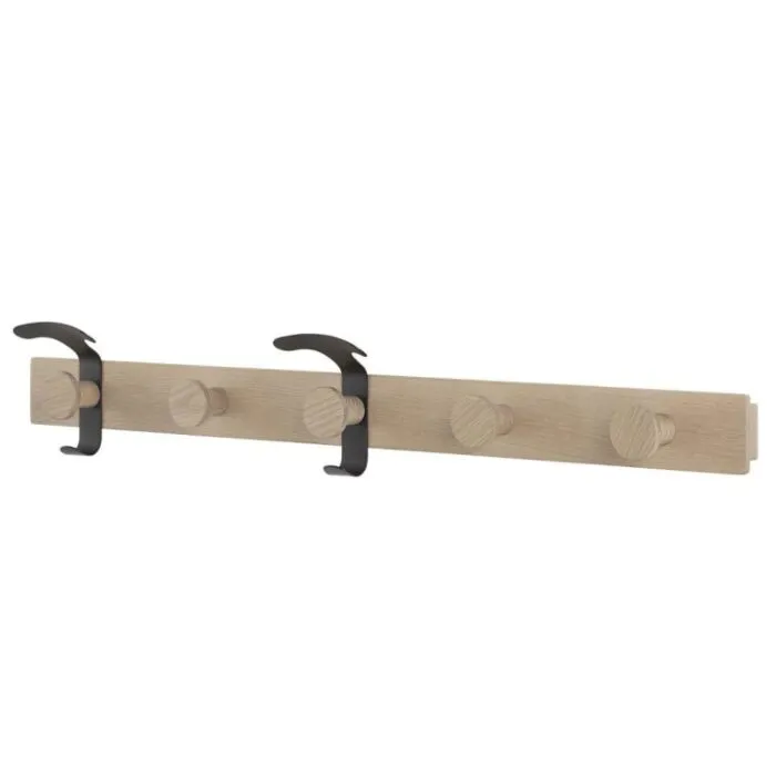 muuto Avail Coat rack-Oak/Black Meest Verkocht