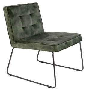 vanHarte Clark fauteuil-Grijs/groen Betrouwbaar