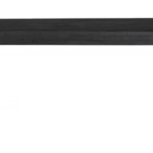 Weekendaanbieding vanHarte Suri eettafel black-200x90 cm