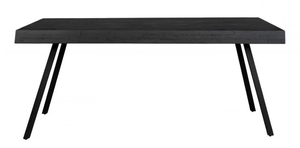 Weekendaanbieding vanHarte Suri eettafel black-200x90 cm
