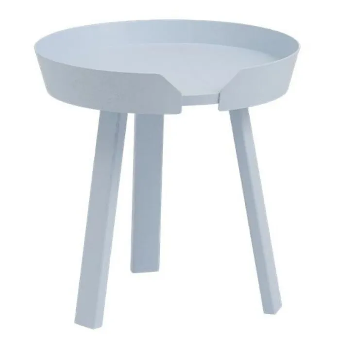 muuto Around coffee table small-Light blue Gratis Retour