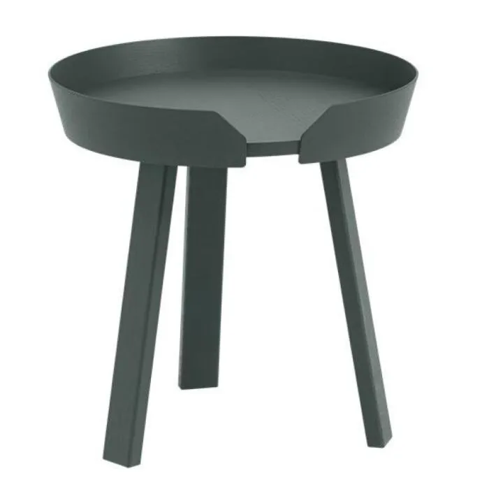 muuto Around coffee table small-Dark green Premium