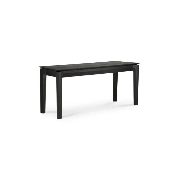 Ethnicraft Oak Bok Black eetbank-126 cm Laatste Kans