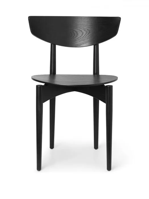 Ferm Living Herman Wood Dining Chair eetkamerstoel-Black Laatste Versie
