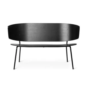 Koop Online Ferm Living Herman 2-zits bank-Black