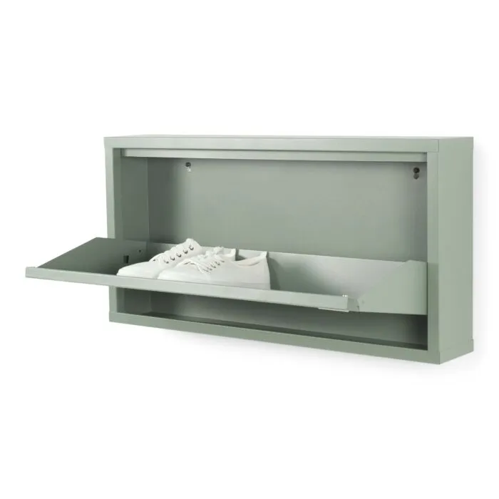 Spinder Design Billy 1 schoenenkast- Dusty Green Flitsaanbieding
