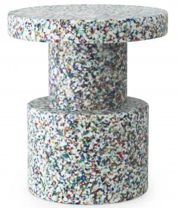 Normann Copenhagen Bit Stool bijzettafel-White Multi Weekendaanbieding
