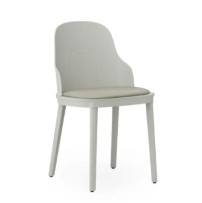 Normann Copenhagen Allez leren stoel-Warm Grey Exclusieve Aanbieding