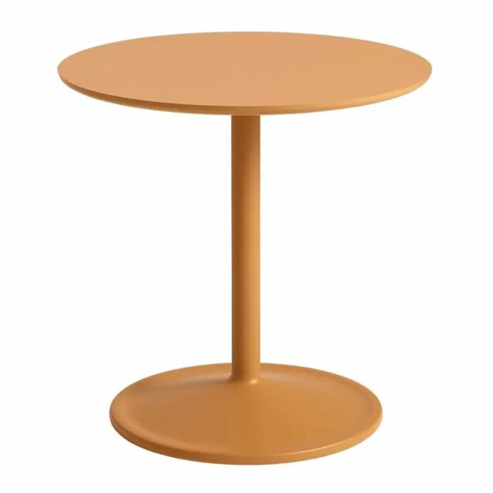 muuto Soft bijzettafel-Orange-48x48 cm (Øxh) Beste Prijs