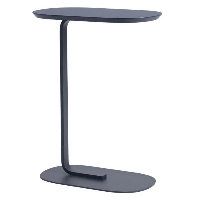 Aanbieding muuto Relate hoog bijzettafel-Bluegrey