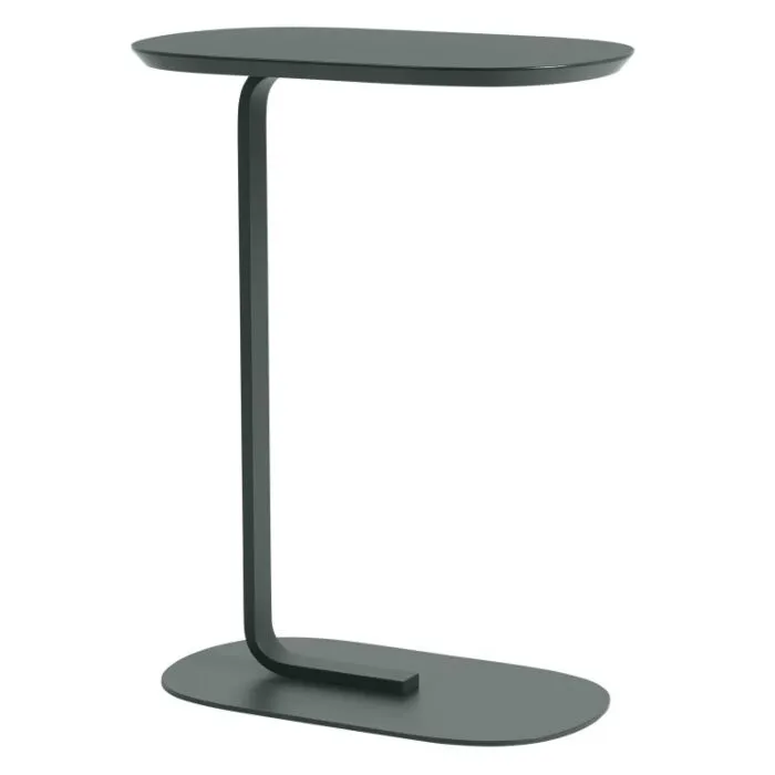 muuto Relate hoog bijzettafel-Dark green Bestel Nu