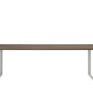 muuto 70/70 Smoked Oak tafel-Grey-255x108 cm Koop Online