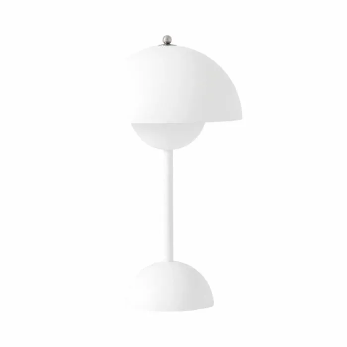 &tradition Flowerpot VP9 draagbare tafellamp-Mat wit Op = Op